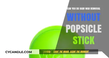Hair Wax Removal: Popsicle Stick Alternatives for Smooth Skin