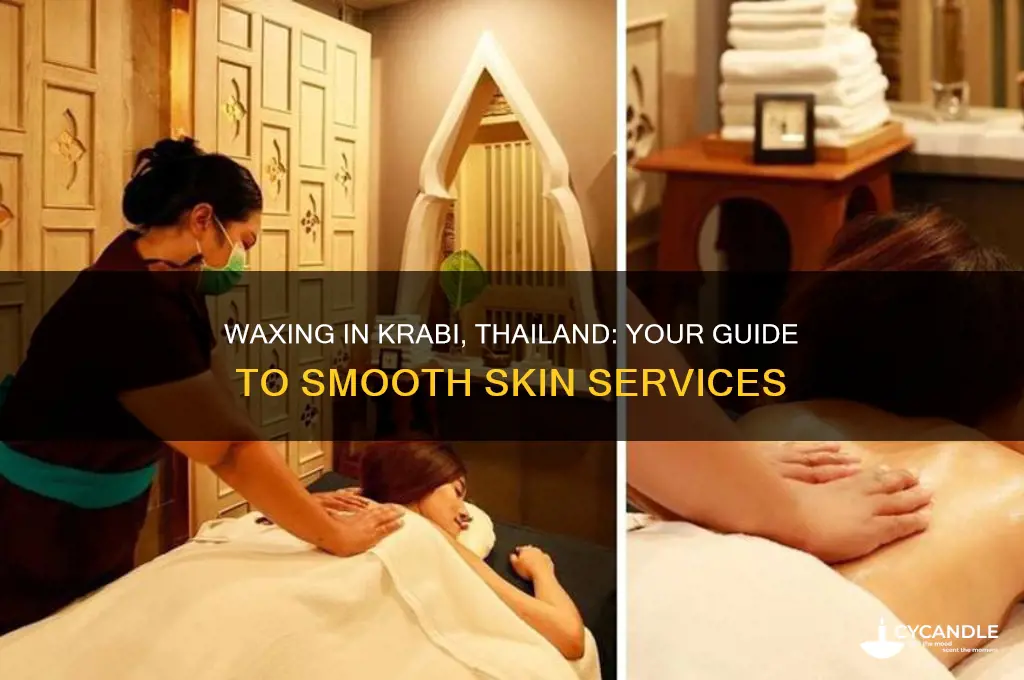can you do waxing in krabi thailand