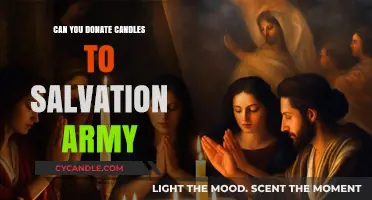 Donating Candles to Salvation Army: What You Need to Know