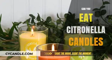 Can You Eat Citronella Candles? Safety and Myths Explained