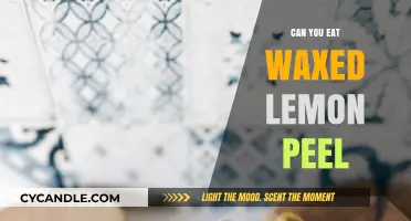 Is Waxed Lemon Peel Edible? Safety and Usage Explained