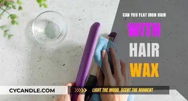 Can You Flat Iron Hair with Wax? Tips and Risks
