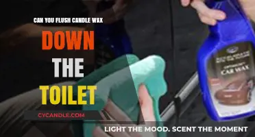 Flushing Candle Wax Down the Toilet: Risks and Safe Alternatives