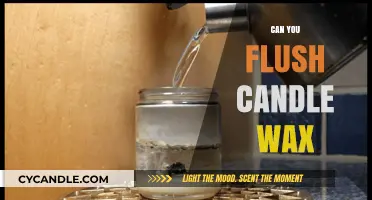 Can You Flush Candle Wax? Risks and Safe Disposal Methods