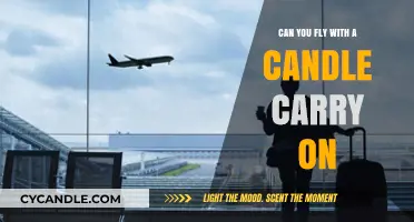Can You Fly with a Candle in Your Carry-On Luggage?
