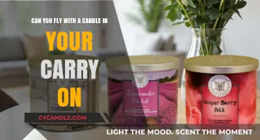 Can You Fly with a Candle in Your Carry-On? TSA Rules Explained