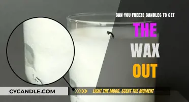 Freezing Candles: A Simple Hack to Remove Wax Easily