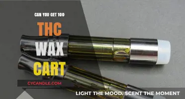 Exploring the Possibility of 100% THC Wax Cartridges: Fact or Fiction?