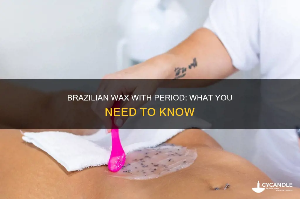 can you get a brazilian wax with perio