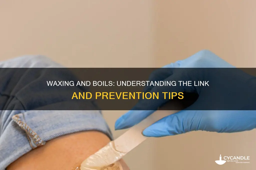 can you get boils from waxing