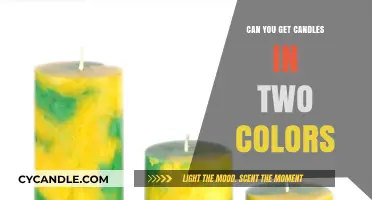 Dual-Tone Candles: Exploring the Possibility of Two-Colored Wax Creations