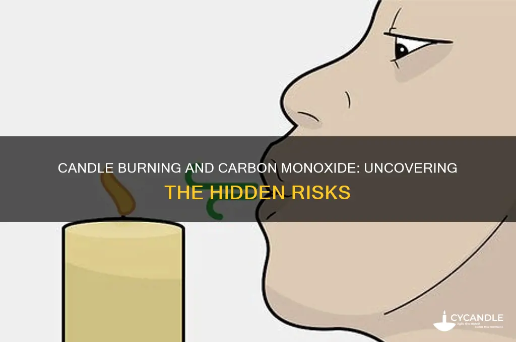 can you get carbon monoxide from burning candles