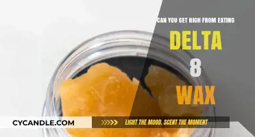 Delta 8 Wax: Can Eating It Get You High?