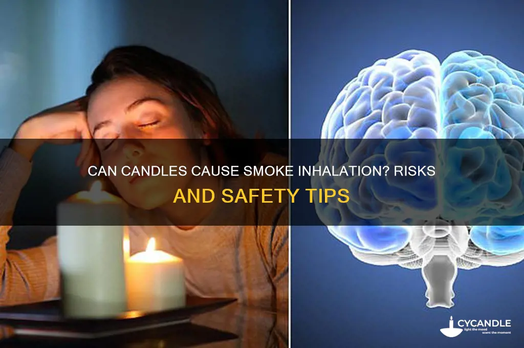 can you get smoke inhalation from a candle