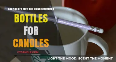 Using Starbucks Bottles for Candles: Legal Risks and Safe Practices