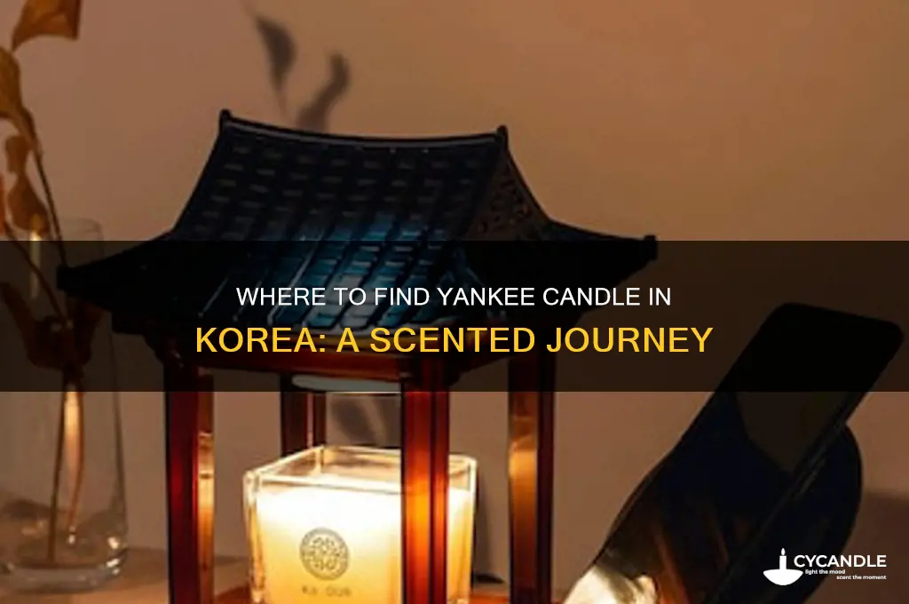 can you get yankee candle in korea