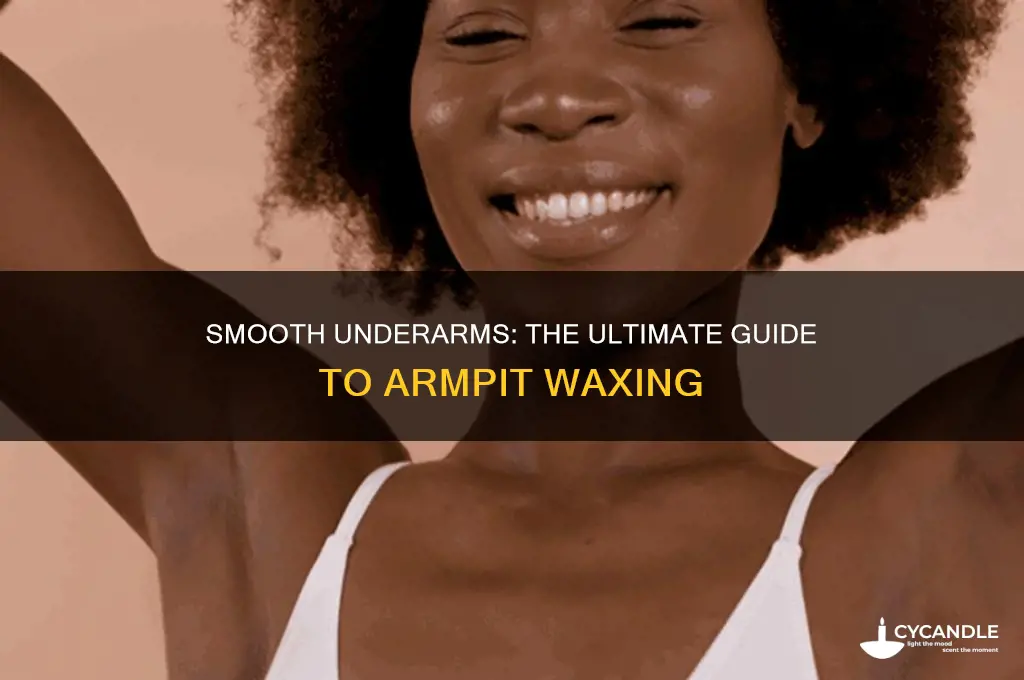 can you get your armpits waxed