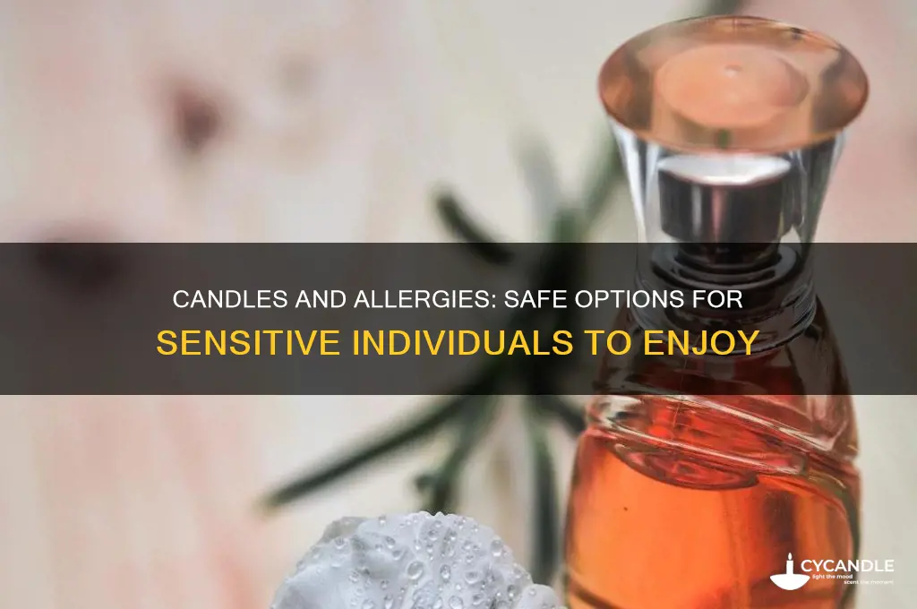 can you give allergic people candles