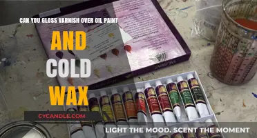 Gloss Varnish Over Oil Paint and Cold Wax: Techniques and Tips