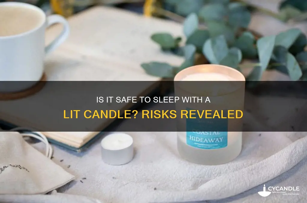 can you go to sleep with a candle lit