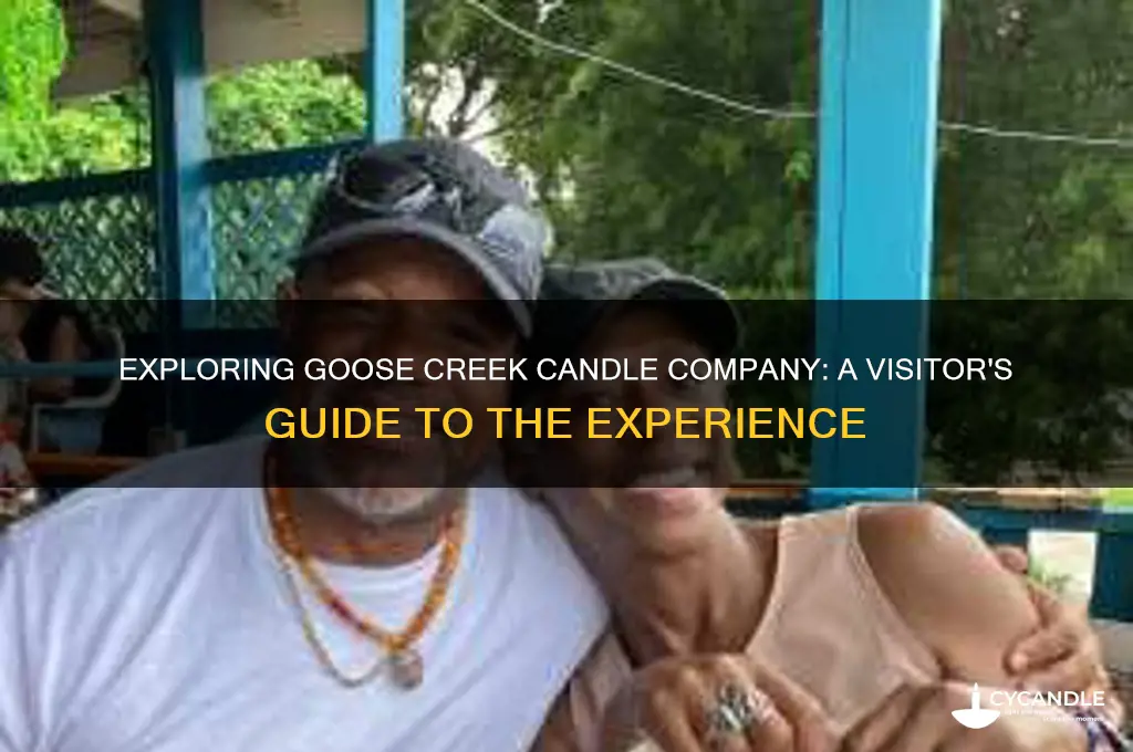 can you go to the goose creek candle company