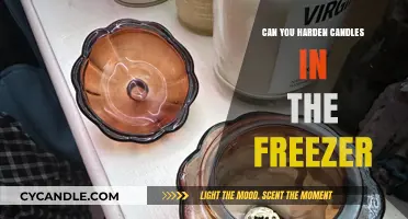 Harden Candles in the Freezer: A Quick DIY Hack