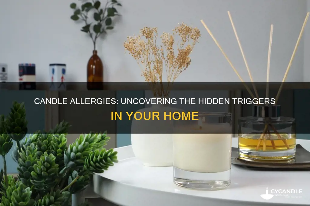 can you have an allergic reaction to candles