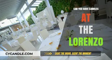 Candles at The Lorenzo: Are They Allowed? A Resident's Guide