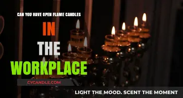 Open Flame Candles in the Workplace: Safety, Policies, and Alternatives