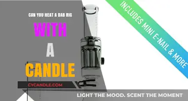 Heating a Dab Rig with a Candle: Safe or Risky?