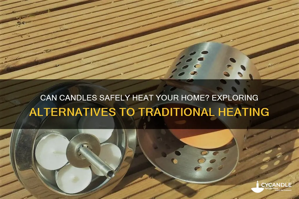 can you heat a home with candles
