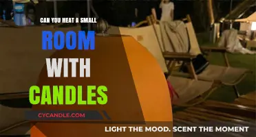 Candle Warmth: Can Small Rooms Be Heated with Open Flames?