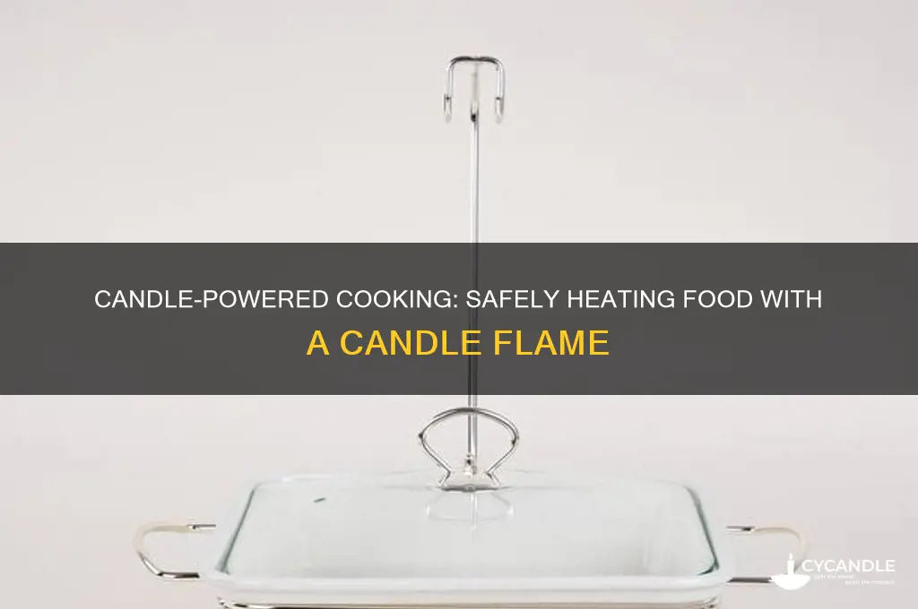 can you heat food with a candle