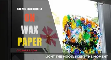 Ironing on Wax Paper: Safe Practice or Risky Technique?