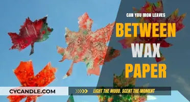 Ironing Leaves Between Wax Paper: Creative Preservation Techniques Explored