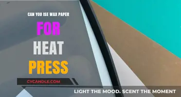 Using Wax Paper for Heat Press: Tips, Tricks, and Best Practices