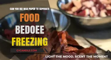 Using Wax Paper to Separate Food Before Freezing: Tips and Tricks