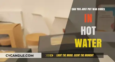 Wax Cubes in Hot Water: Safe, Effective, or Meltdown Risk?