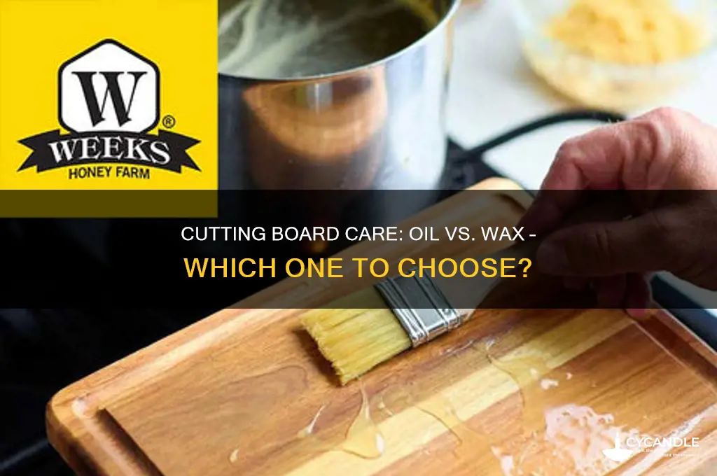 can you just use cutting board oil and not wax