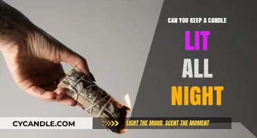 Can You Safely Keep a Candle Lit All Night?