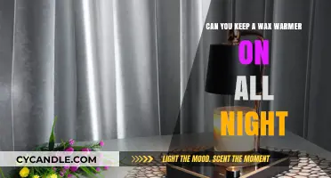 Is It Safe to Leave Your Wax Warmer On Overnight?
