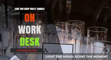 Unlit Candles on Your Work Desk: Safe or Fire Hazard?