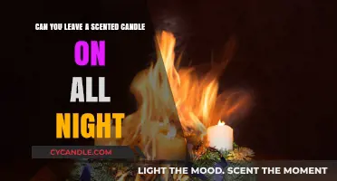 Should You Leave a Scented Candle Burning Overnight? Safety Tips