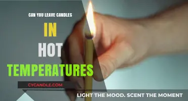 Can Candles Withstand Heat? Risks of Leaving Them in Hot Temperatures