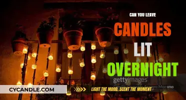Is It Safe to Leave Candles Lit Overnight? Risks Explained