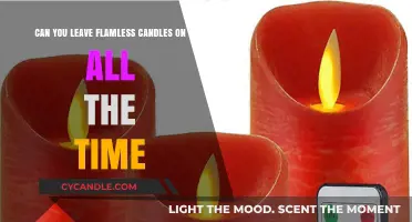 Are Flameless Candles Safe to Leave On Indefinitely?