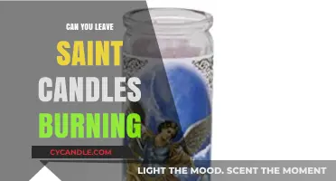 Can You Leave Saint Candles Burning? Safety Tips and Practices