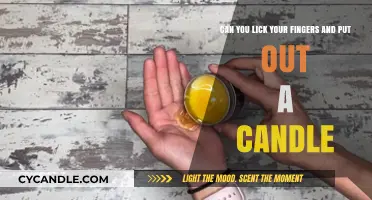 Licking Fingers to Extinguish Candles: Myth or Feasible Trick?