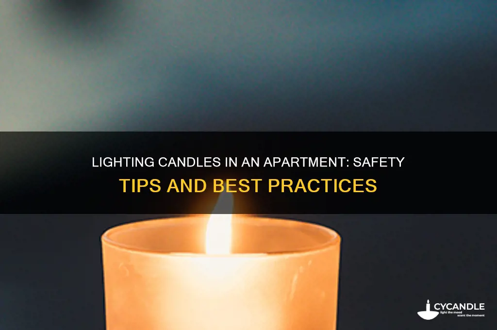 can you light a candle in an ap
