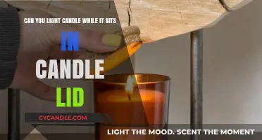 Lighting Candles in Lids: Safe Practice or Potential Hazard?